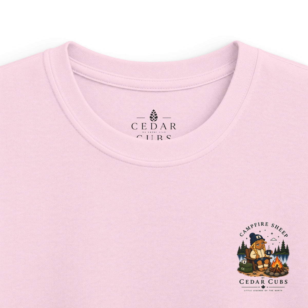 Campfire Sheep Kids T-shirt