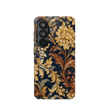 Floral Baroque Magnetic Impact-Resistant Phone Case