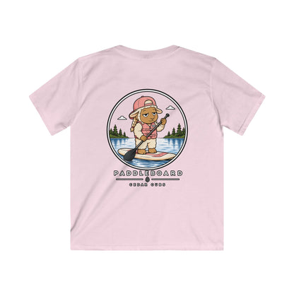 Paddle Board Sheep Kids T-shirt