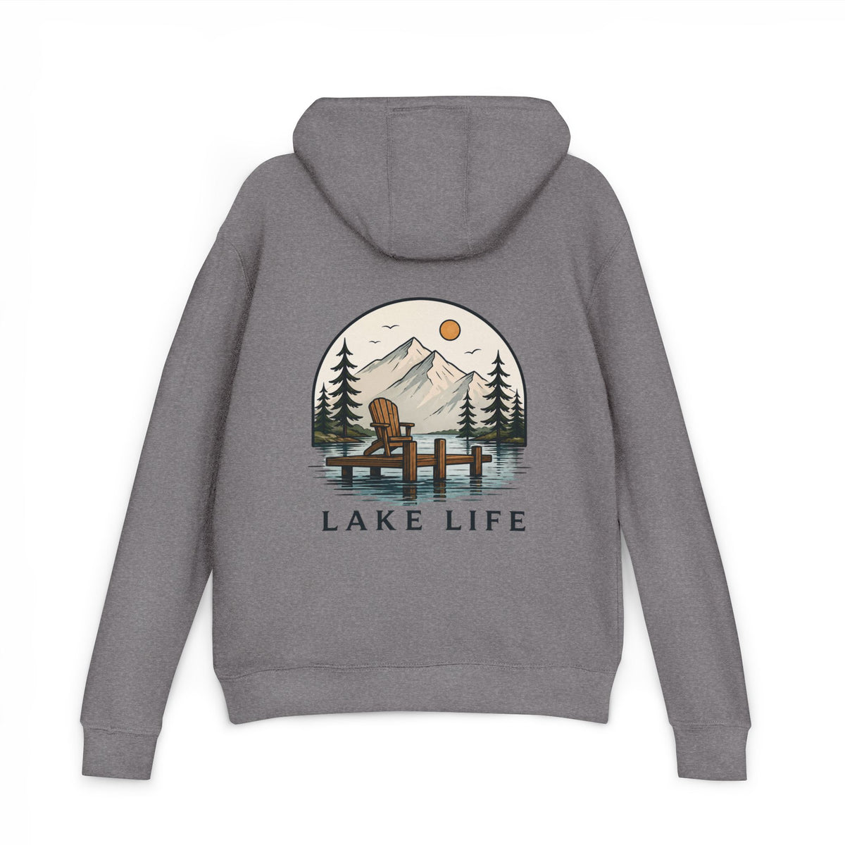 Lake Life Hoodie — Personalized Cozy French Terry Pullover