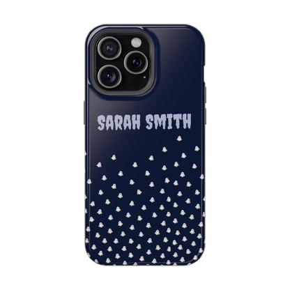 Halloween Ghost Magnetic Impact Phone Case — Custom Name