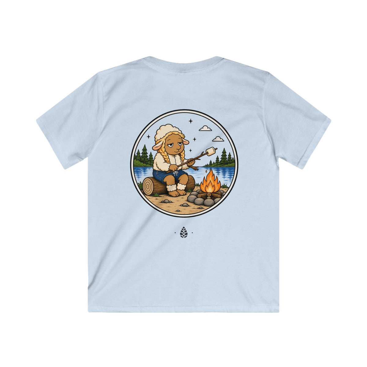 Marshmallow Sheep Kids T-shirt