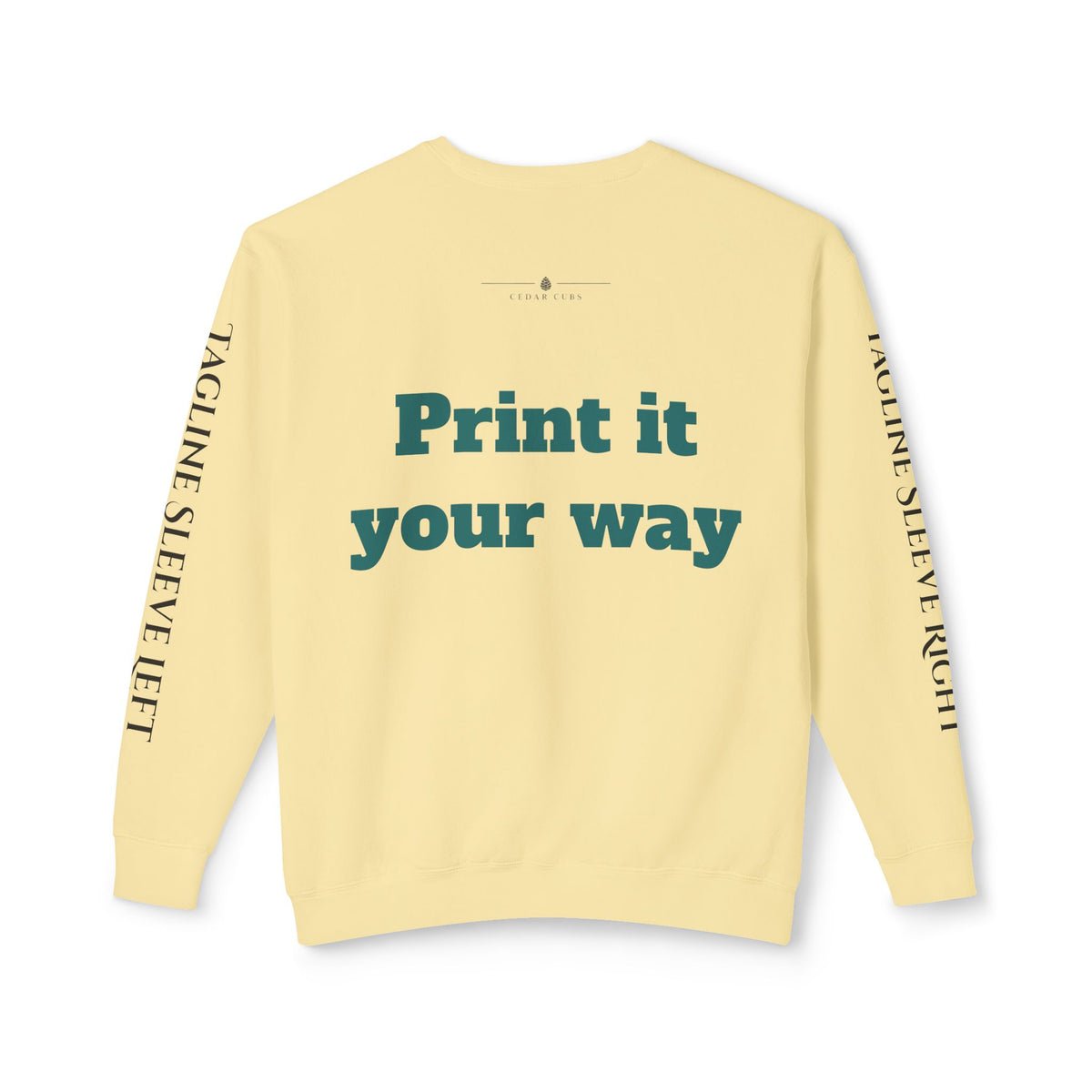 Personalized Crewneck Sweatshirt - Unisex