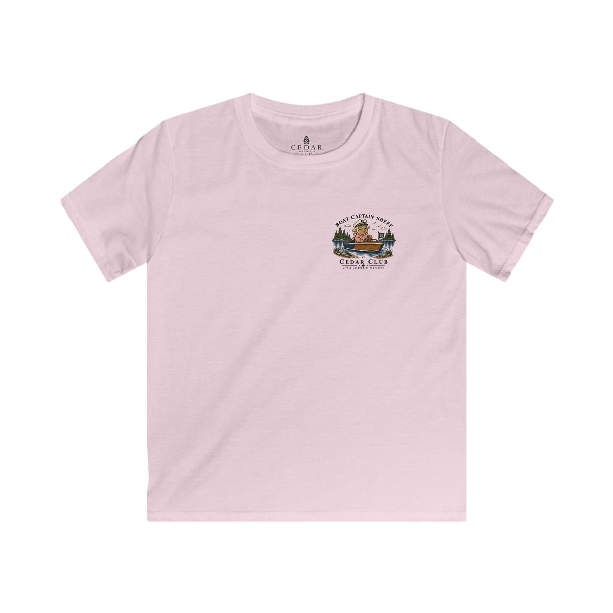 Boat Captain Sheep Kids T-shirt