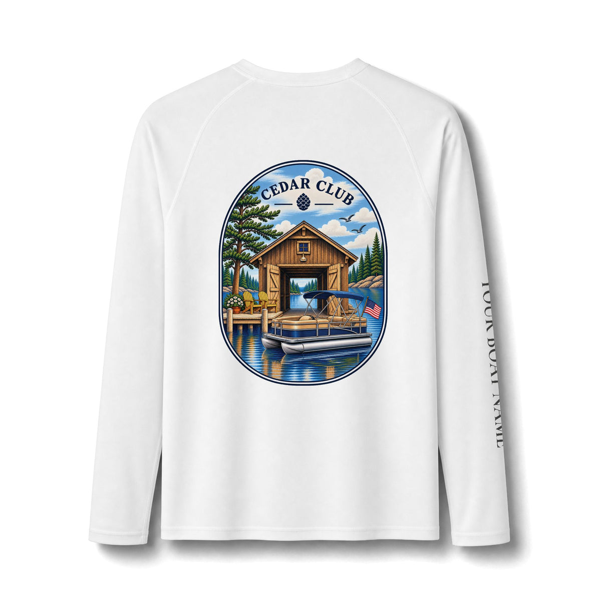 Long Sleeve Rashguard Tee - Pontoon