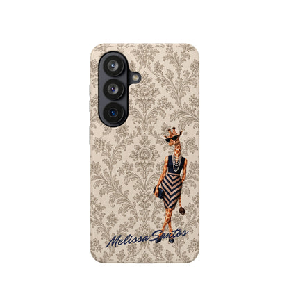 Personalized Giraffe Phone Case — Leopard Print Magnetic Impact-Resistant