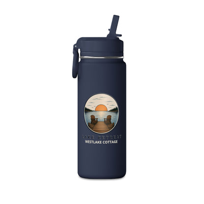 20oz Insulated Mini Bottle - LAKE RETREAT