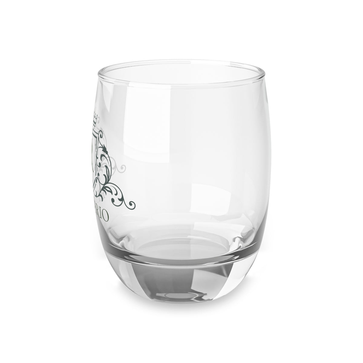 Personalized Monogram Whiskey Glass — Family Name
