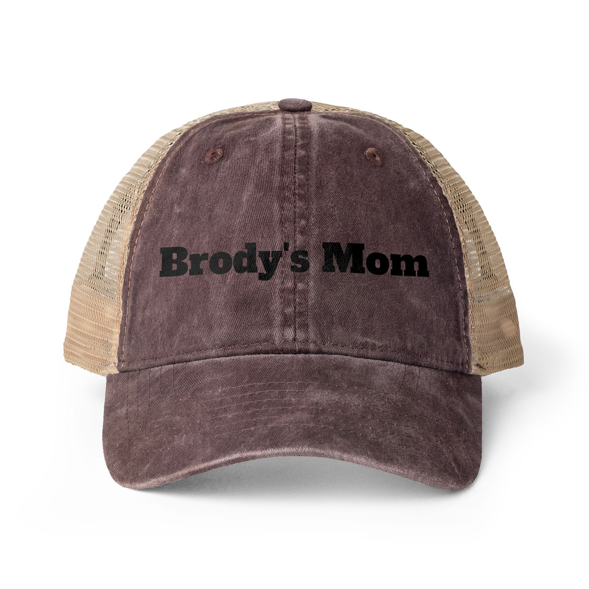 Women's Washed Mesh-Back Cap