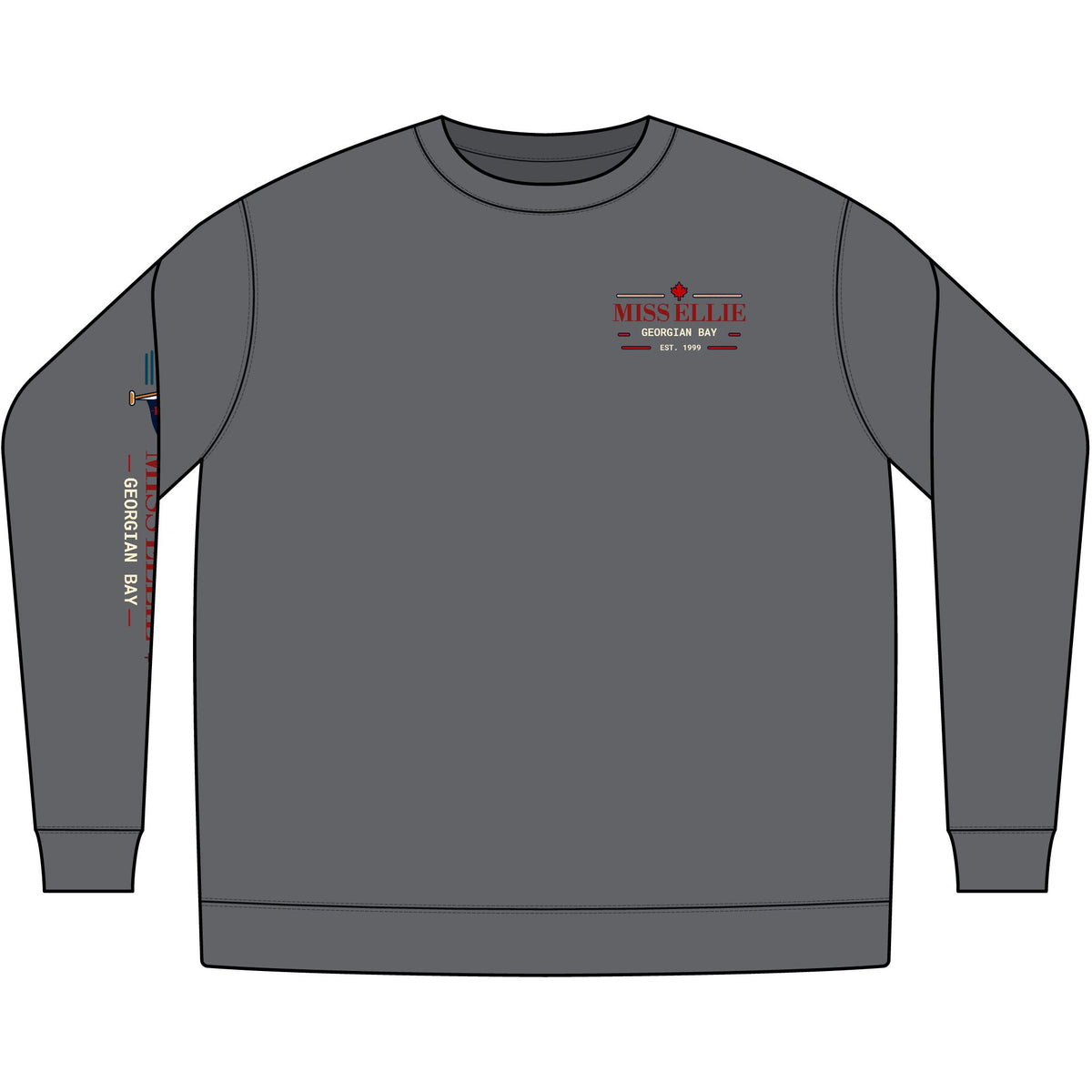 Cedar Club Crewneck Sweatshirt — Wake boat