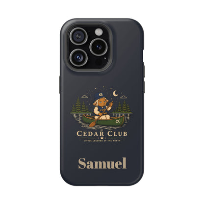 Personalized Canoeing Sheep Phone Case — Magnetic Impact-Resistant