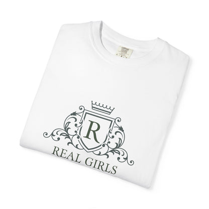 Blue Stripe Crest Graphic T-Shirt