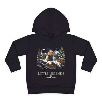 Toddler Hoodie — 'Little Legends' Snow Shoe Design | Personalized Pullover