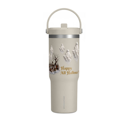 Halloween Ghost Haunted House 32oz Travel Tumbler