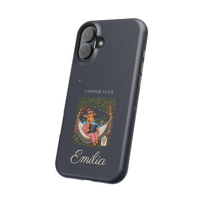 Personalized Resting Beach Face Phone Case — Magnetic Impact-Resistant