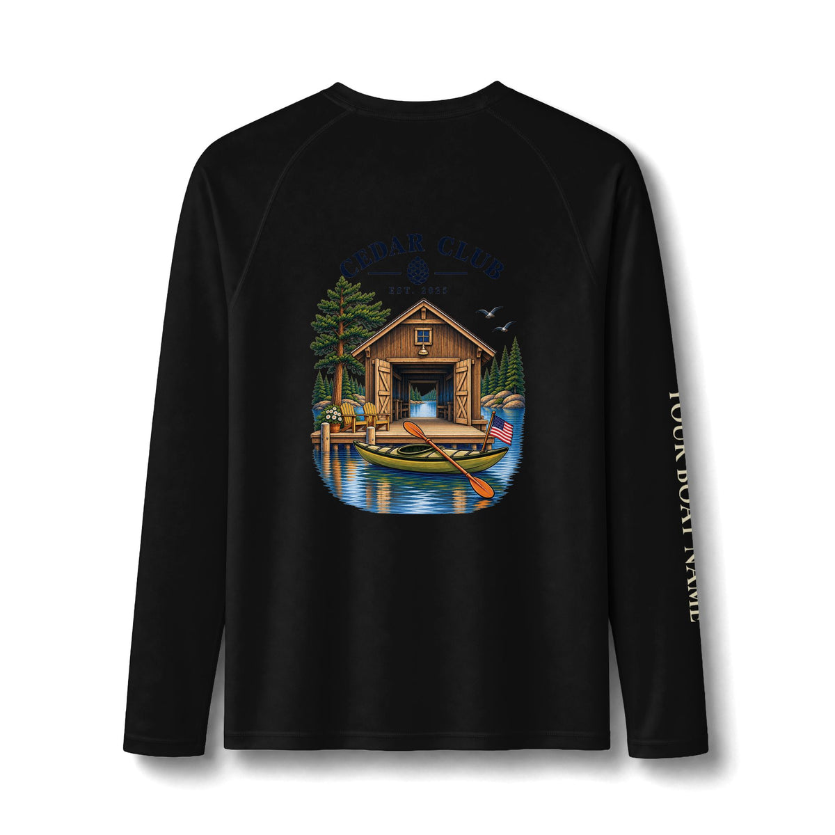 Long Sleeve Rashguard Tee - Canoe
