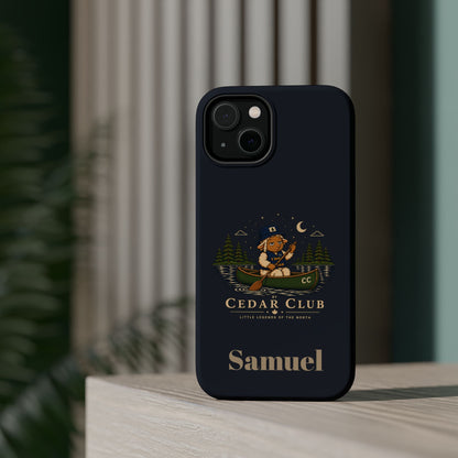Personalized Canoeing Sheep Phone Case — Magnetic Impact-Resistant