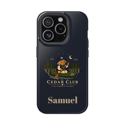 Personalized Canoeing Sheep Phone Case — Magnetic Impact-Resistant