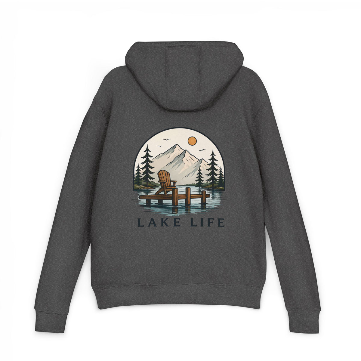 Lake Life Hoodie — Personalized Cozy French Terry Pullover