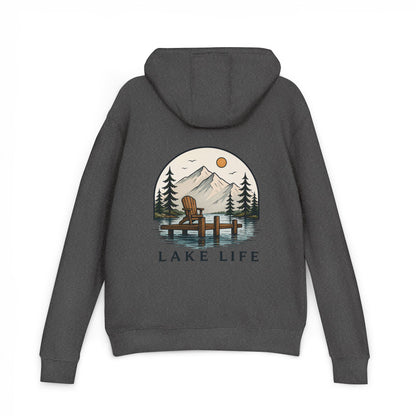 Lake Life Hoodie — Personalized Cozy French Terry Pullover