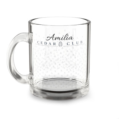 Personalized Ghost 10oz Clear Coffee Mug