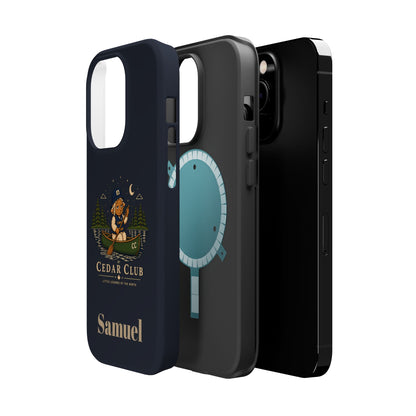 Personalized Canoeing Sheep Phone Case — Magnetic Impact-Resistant