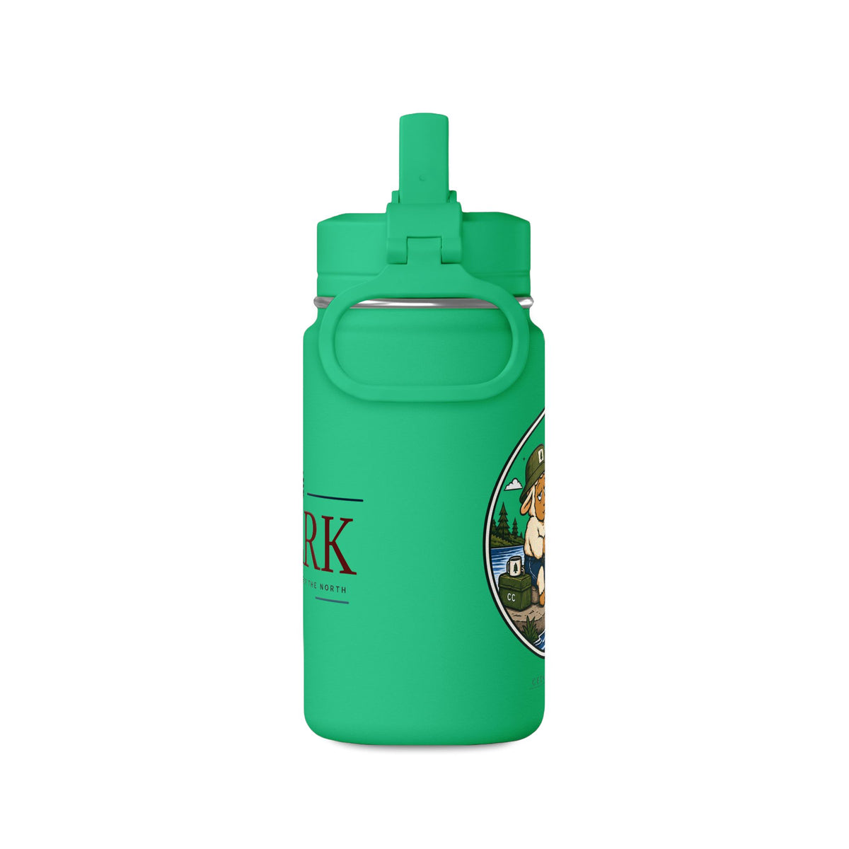 Fisher Sheep Mini Water Bottle — 14oz Kids/Travel Bottle