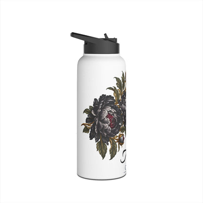 Floral Stainless Steel Water Bottle