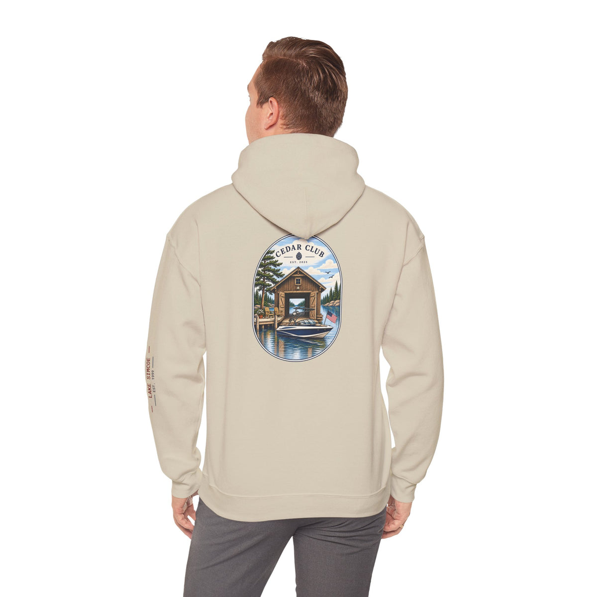Wakeboat Heavy Blend™ Hooded Sweatshirt