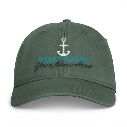 Personalized  Washed Baseball Hat