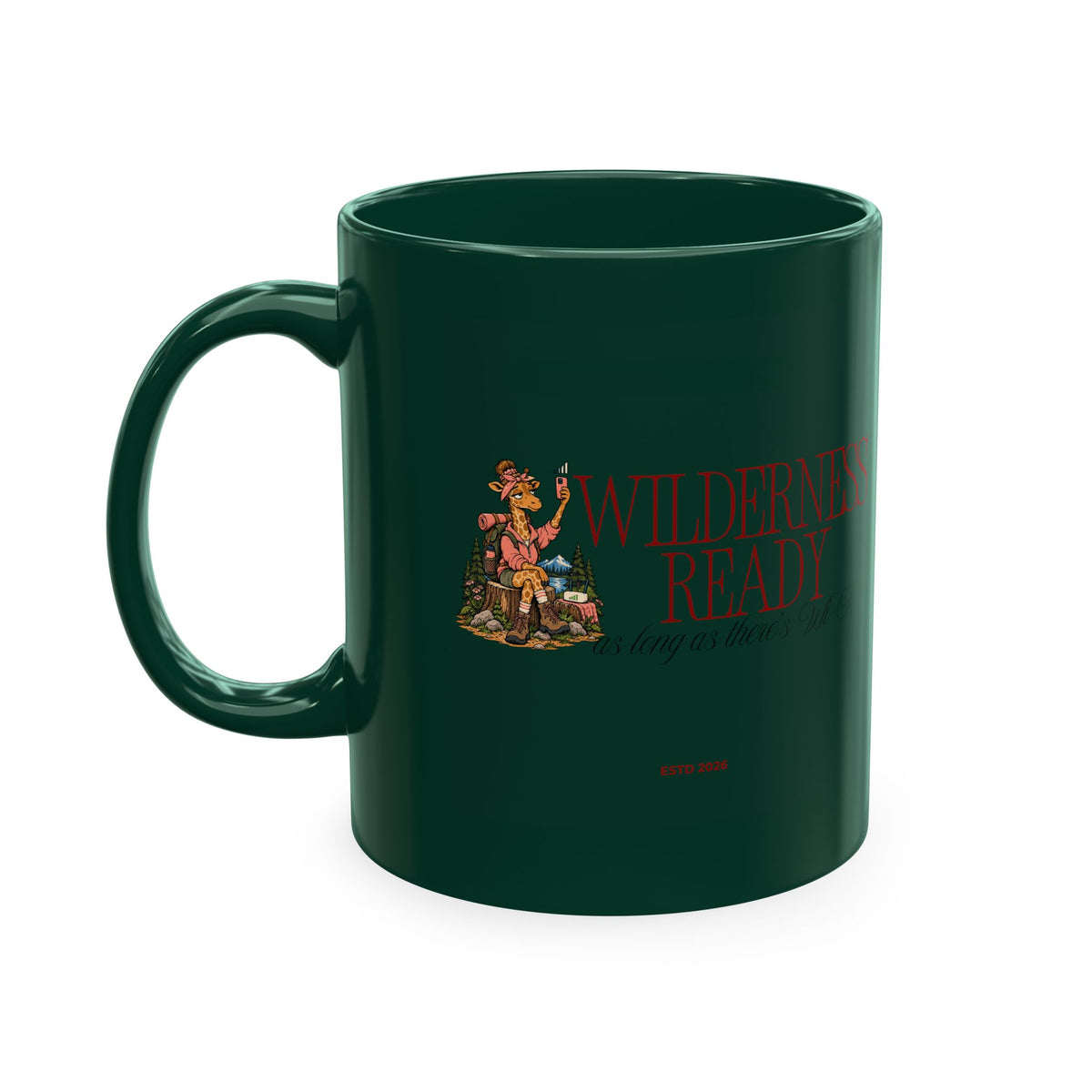 Traditional Ceramic Mug - Wilderness Ready