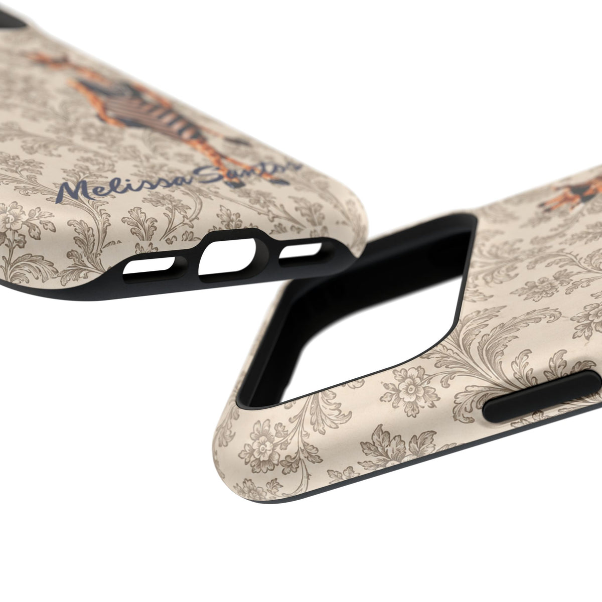 Personalized Giraffe Phone Case — Leopard Print Magnetic Impact-Resistant