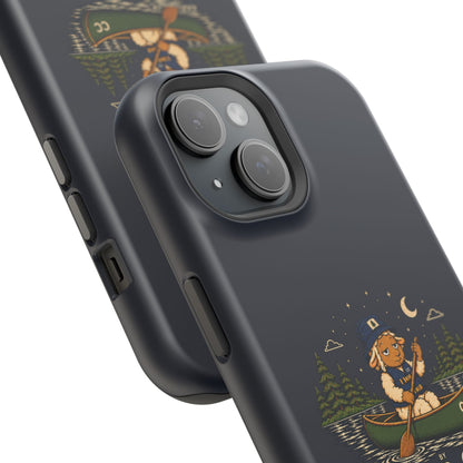 Personalized Canoeing Sheep Phone Case — Magnetic Impact-Resistant