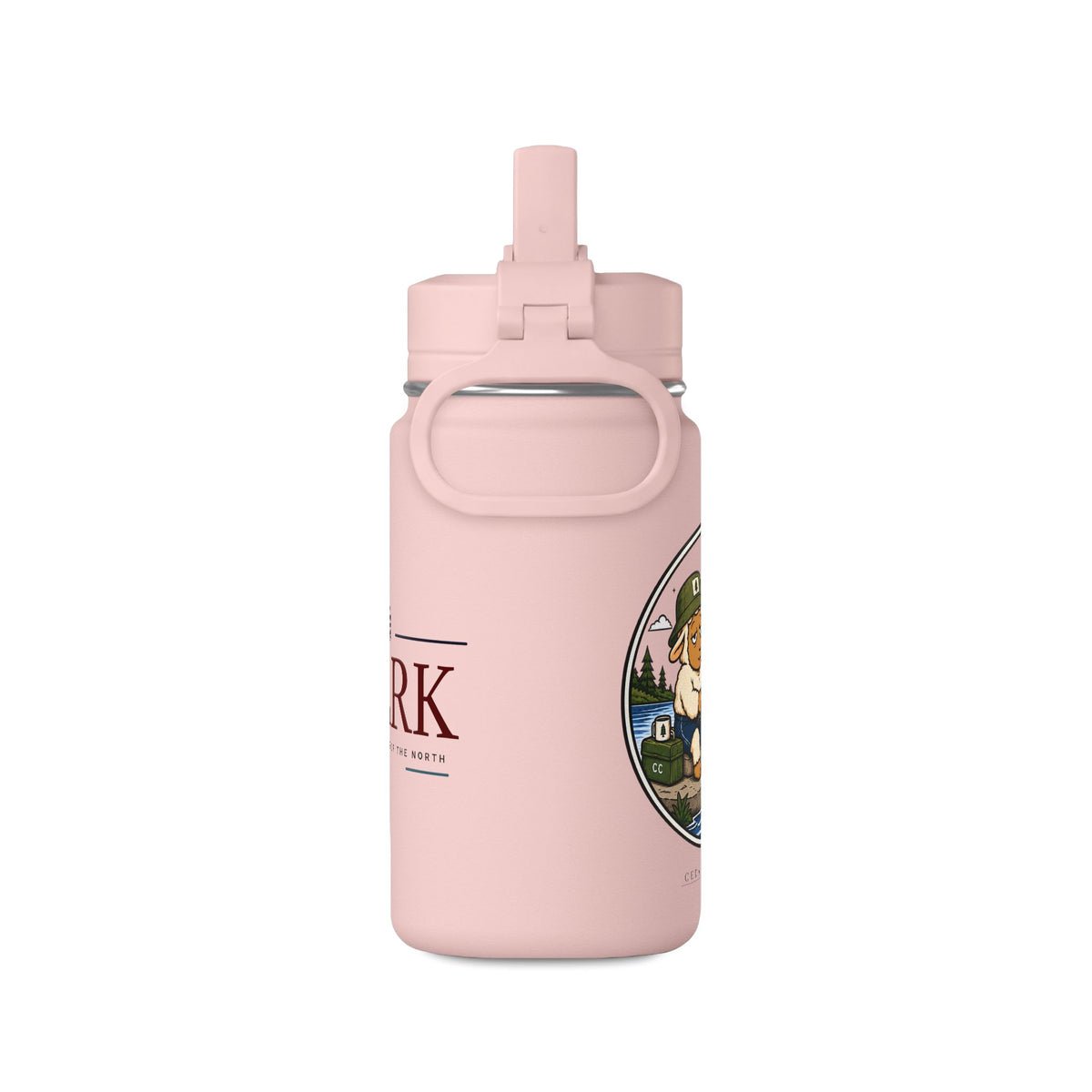 Fisher Sheep Mini Water Bottle — 14oz Kids/Travel Bottle
