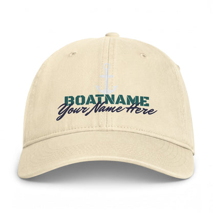Personalized  Washed Baseball Hat