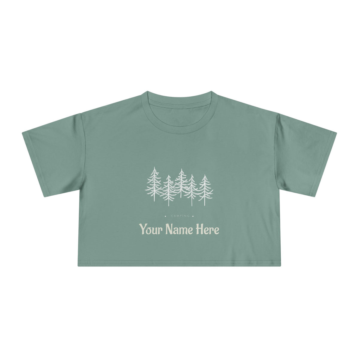 Personalized Crop Tee