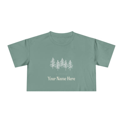 Personalized Crop Tee