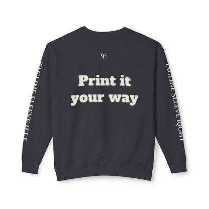 Personalized Crewneck Sweatshirt - Unisex