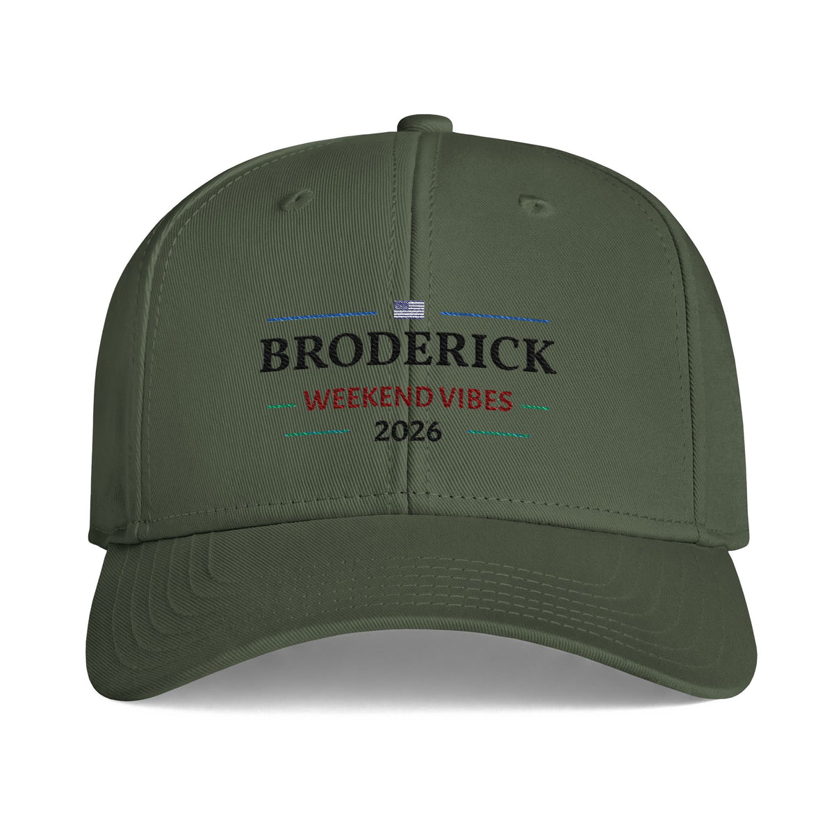 "Weekend Vibes" Embroidered Cap