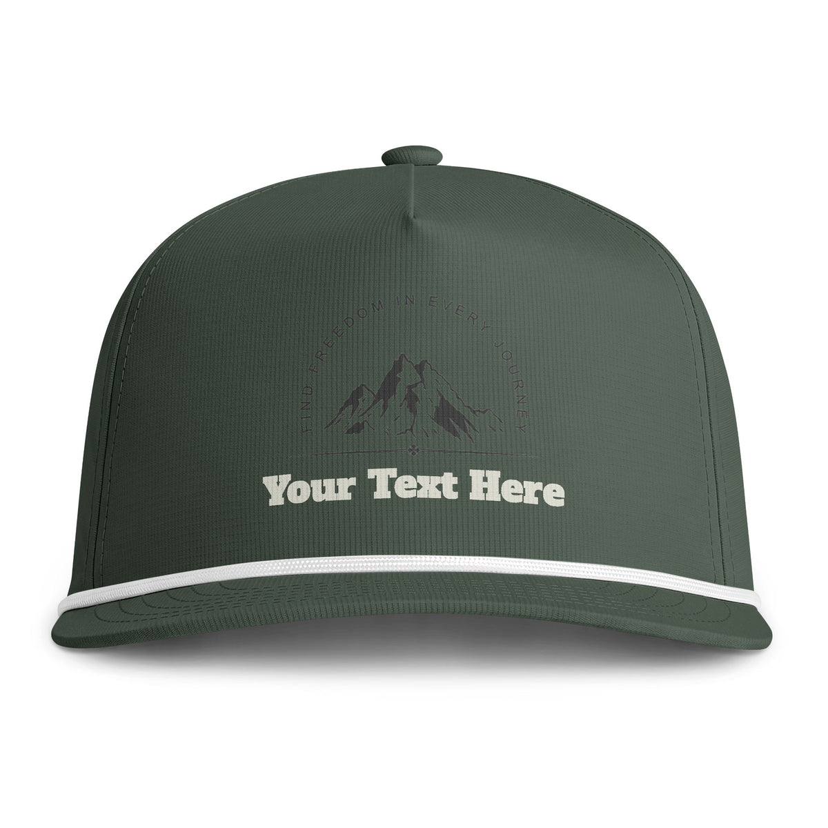 Sunwashed Rope Cap - Personalized