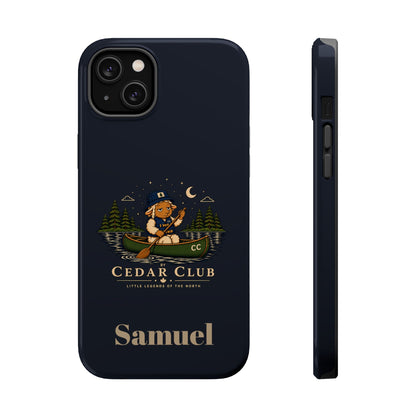 Personalized Canoeing Sheep Phone Case — Magnetic Impact-Resistant