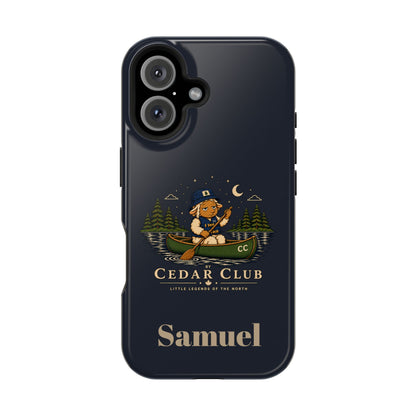 Personalized Canoeing Sheep Phone Case — Magnetic Impact-Resistant
