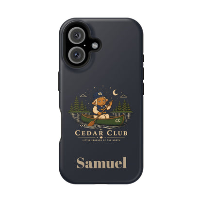 Personalized Canoeing Sheep Phone Case — Magnetic Impact-Resistant