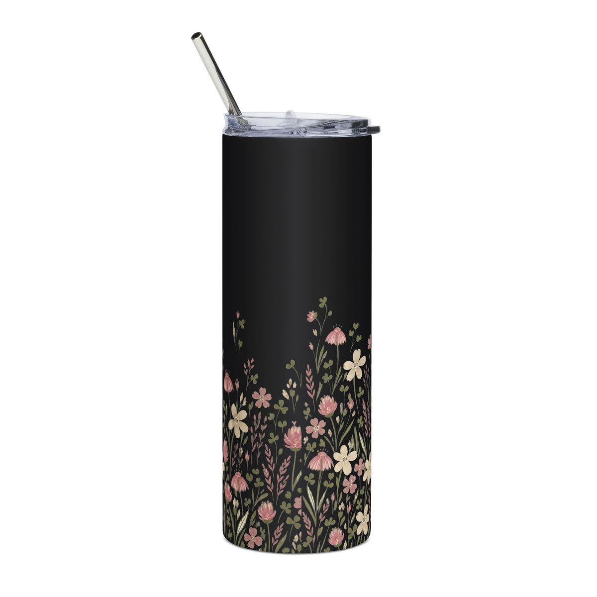 Floral Personalized 20oz Stainless Steel Tumbler
