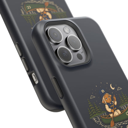 Personalized Canoeing Sheep Phone Case — Magnetic Impact-Resistant