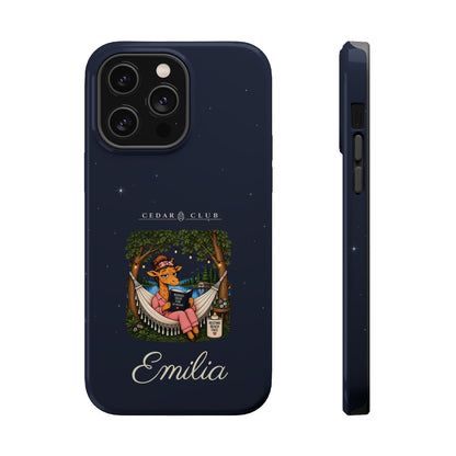 Personalized Resting Beach Face Phone Case — Magnetic Impact-Resistant