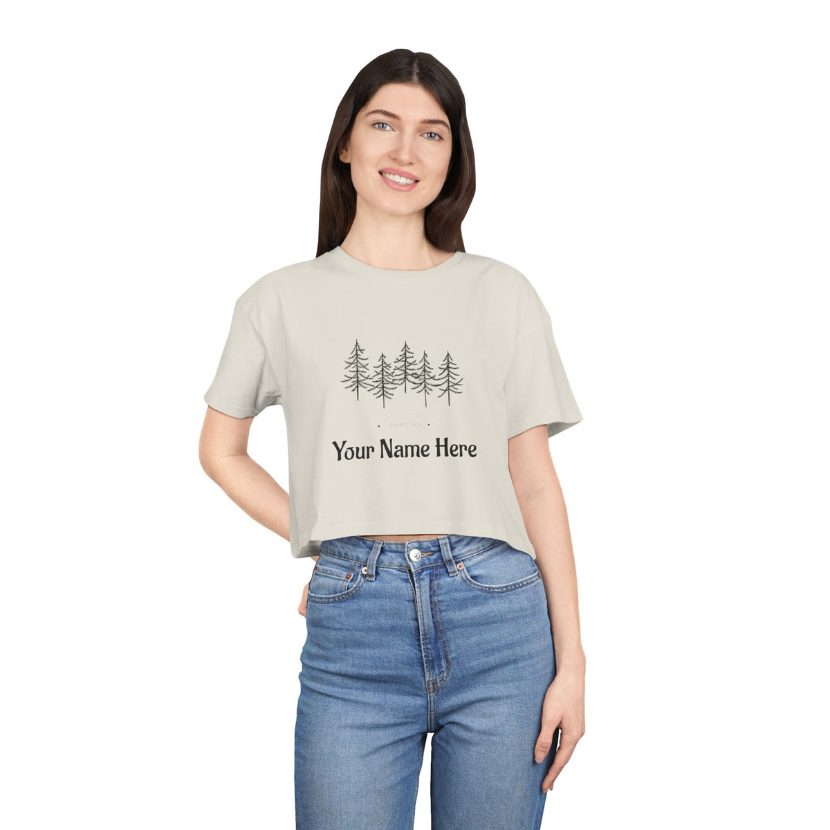 Personalized Crop Tee