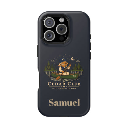 Personalized Canoeing Sheep Phone Case — Magnetic Impact-Resistant