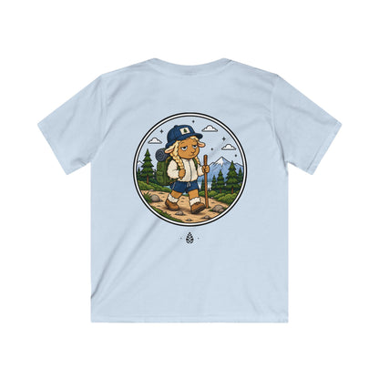 Hiking Sheep Kids T-shirt
