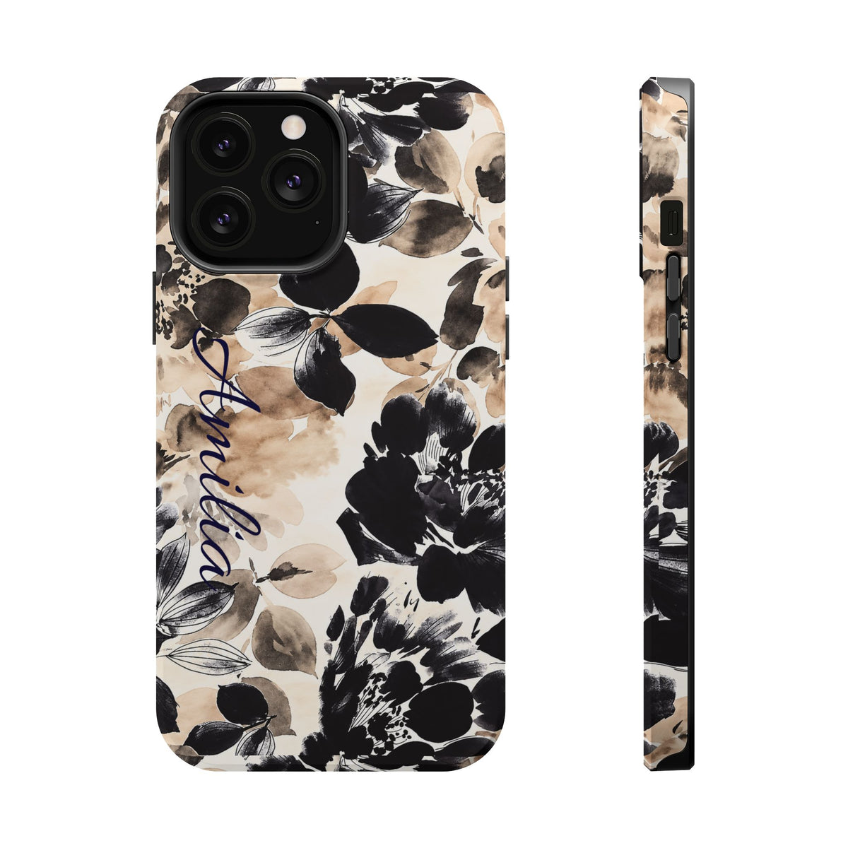 Floral Watercolor Magnetic Impact Phone Case